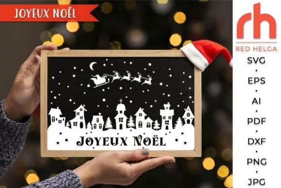 Joyeux Noël SVG: A Designer’s Winter Village Review