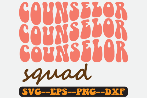 Review: Counselor Squad Quote Retro Svg Design for Embroidery