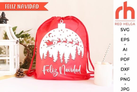 Review: Feliz Navidad SVG Xmas Forest Cut File