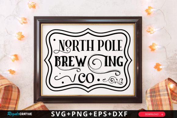 Review: North Pole Brewing Co SVG for Embroidery
