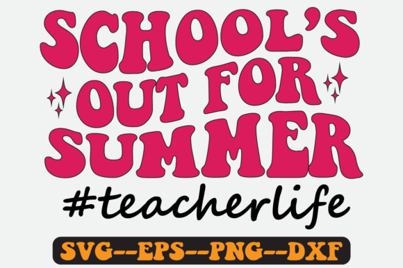 Review: School’s Out Summer Quote SVG for Embroidery