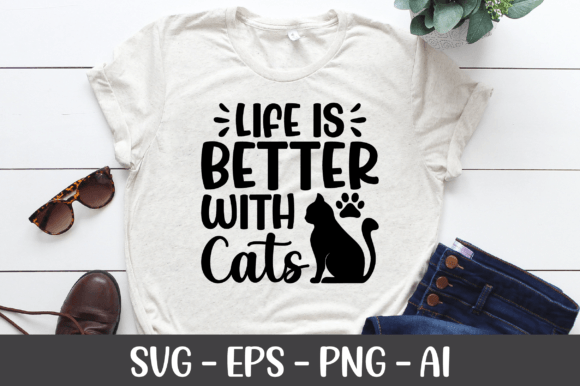Reviewing Life is Better with Cats SVG for Real Embroidery