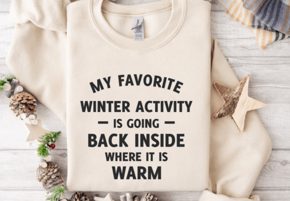 Reviewing My Favorite Winter Activity Svg, Png for Embroidery