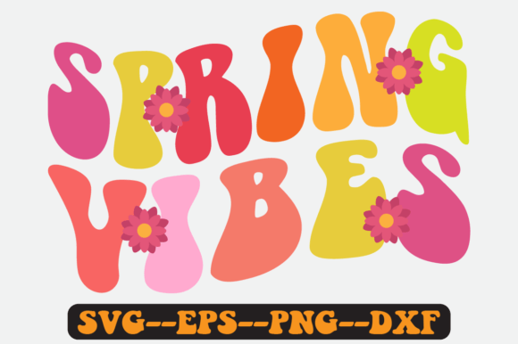 Reviewing Spring Vibes Quote Retro Svg Design