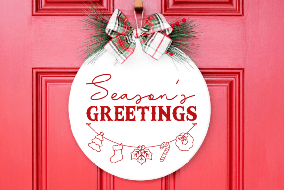 Reviewing the Season's Greetings SVG for Embroidery
