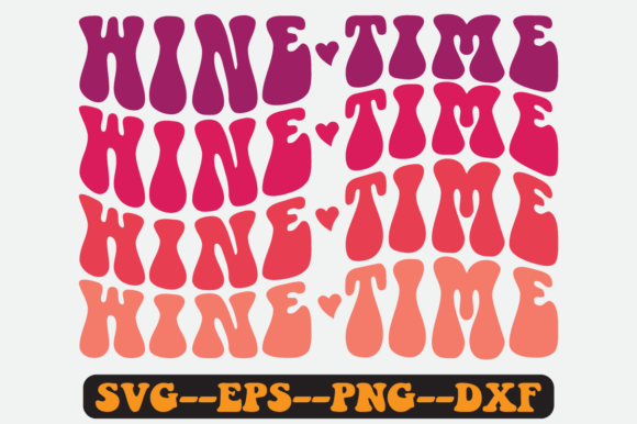 Reviewing Wine Time Retro SVG for Embroidery